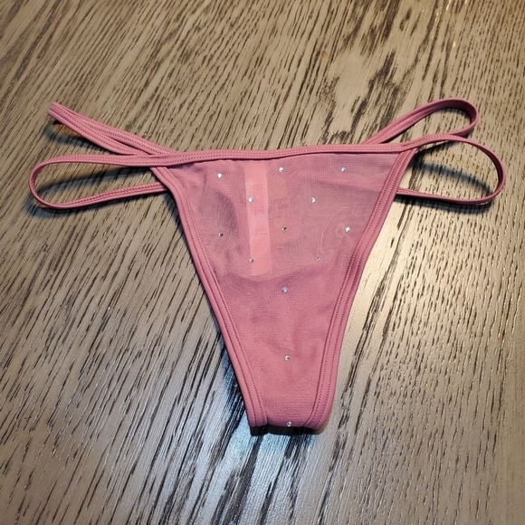 PINK Victoria's Secret Other - PINK VICTORIA'S SECRET RHINESTONE G-STRING THONG